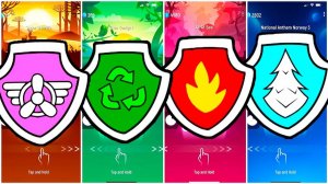 Мультики для Детей Щенячий Патруль Tiles Hop - СКАЙ, РОККИ, МАРШАЛЛ, ЭВЕРЕСТ