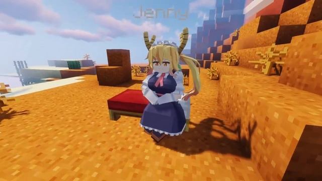 Minecraft + Jenny Mod вечер с намёком на авантюру