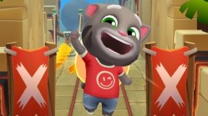 Говорящий Том бег за золотом.Бегите, прыгайте и мчитесь с Говорящим Томом в увлекательной погоне за