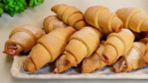 Рогалики с повидлом 🔥