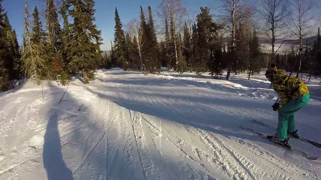 Спуск с "Панорамы" на "Sky Way" смотреть онлайн