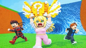 ВЫЖИВАНИЕ НА ВОЛНАХ С ЛАКИ БЛОКАМИ в Escape Waves For Lucky Blocks Roblox | БлокиТоки