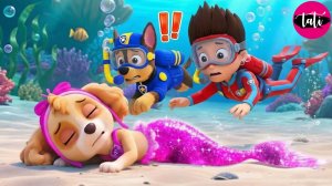 Щенячий патруль и Маршалл. Залипательное видео. Мультфильм для детей и малышей. Анимация 130
