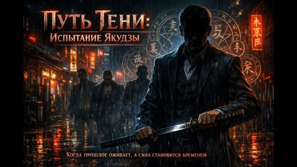 Аудиокнига полностью . Попаданцы . «Путь Тени: Испытание Якудзы» Книга 1 из 2
