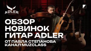 Обзор новинок гитар Adler от Павла Степанова