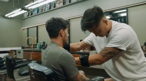 ASMR отличный массаж в кресле 😴💪