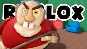 АААА!!! Убегаем от злого дедушки! Прохождение игры OBBY в Roblox