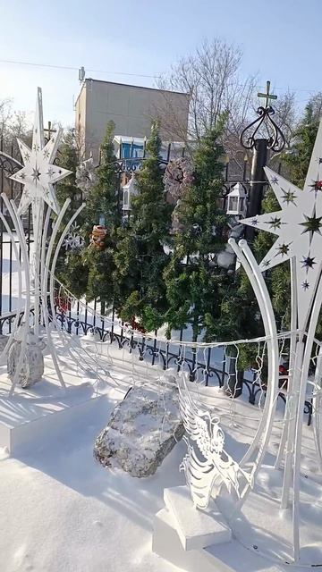 ❄️Прогулка по зимнему Кургану🌨️собор Александра Невского⛪ #город #city #прогулка #walk #собор смотреть онлайн