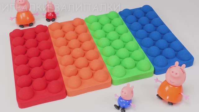 ЛЕПИМ ПОПЫТ ИЗ КИНЕТИЧЕСКОГО ПЕСКА ВИДЕОЛЕПКА ВИДЕО МУЛЬТИКИ ДЛЯ ДЕТЕЙ КАНАЛ ИГРАЛКИ-ЗАЛИПАЛКИ смотреть онлайн