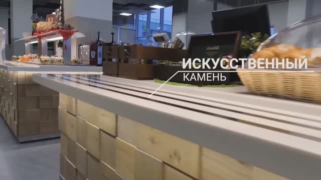 Проект дизайнерской столовой на 150 человек