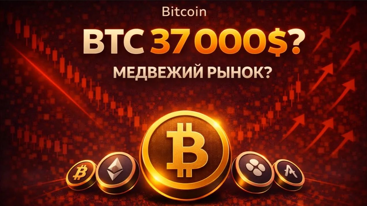 BTC медвежка_ Биткоин идет на 37 000$ что делать_ #bitcoin #ethereum #btc #крипто #eth #etc #актив смотреть онлайн