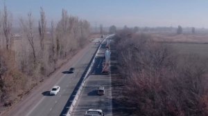 «Негабаритика» доставила комплекты лопастей для нового ветропарка в Кыргызстане