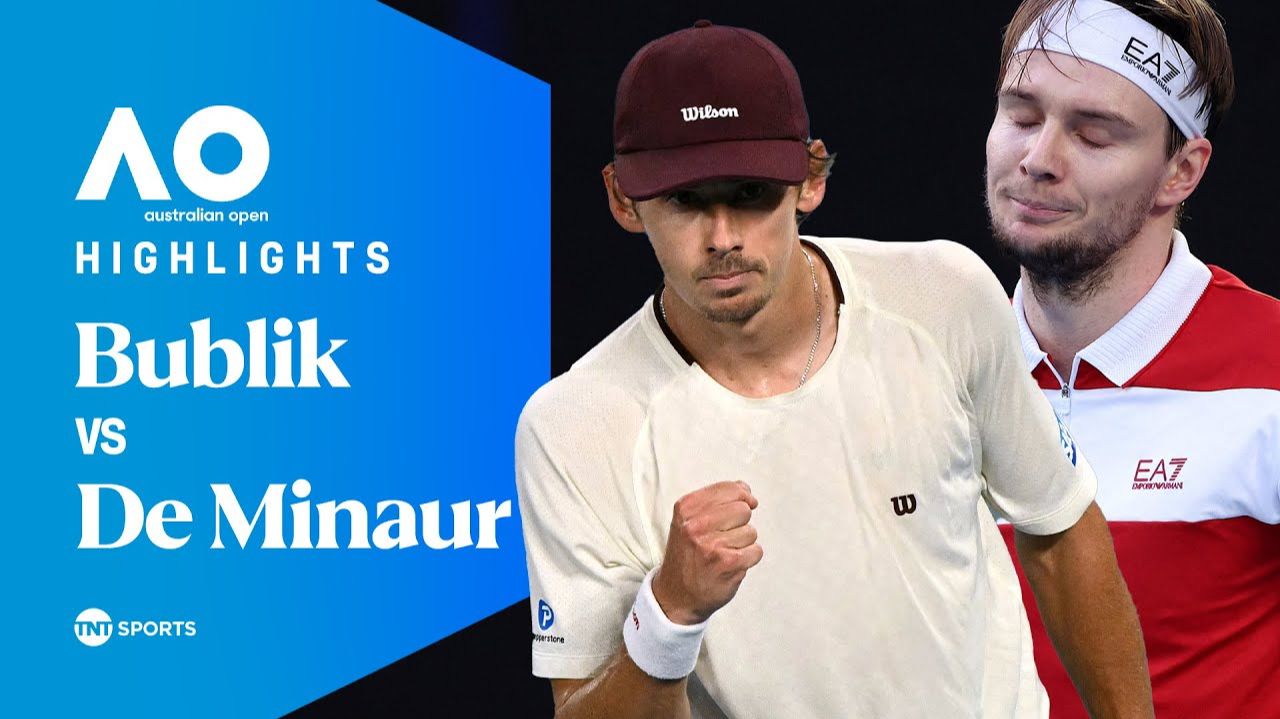 25.01.2026 | ОБЗОР ИГРЫ | Александр Бублик - Алекс де Минор | 4-й круг | AO 2026 | Highlights
