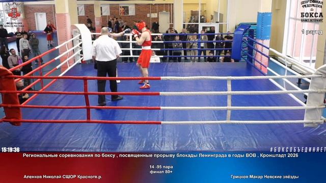 95 финал 80+ Аленков Николай СШОР Красногв.р. Грицков Макар Невские звёзды