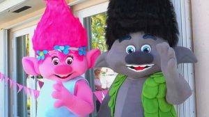 День рождения Насти! 4 года и Зоопарк в подарок и Тролли