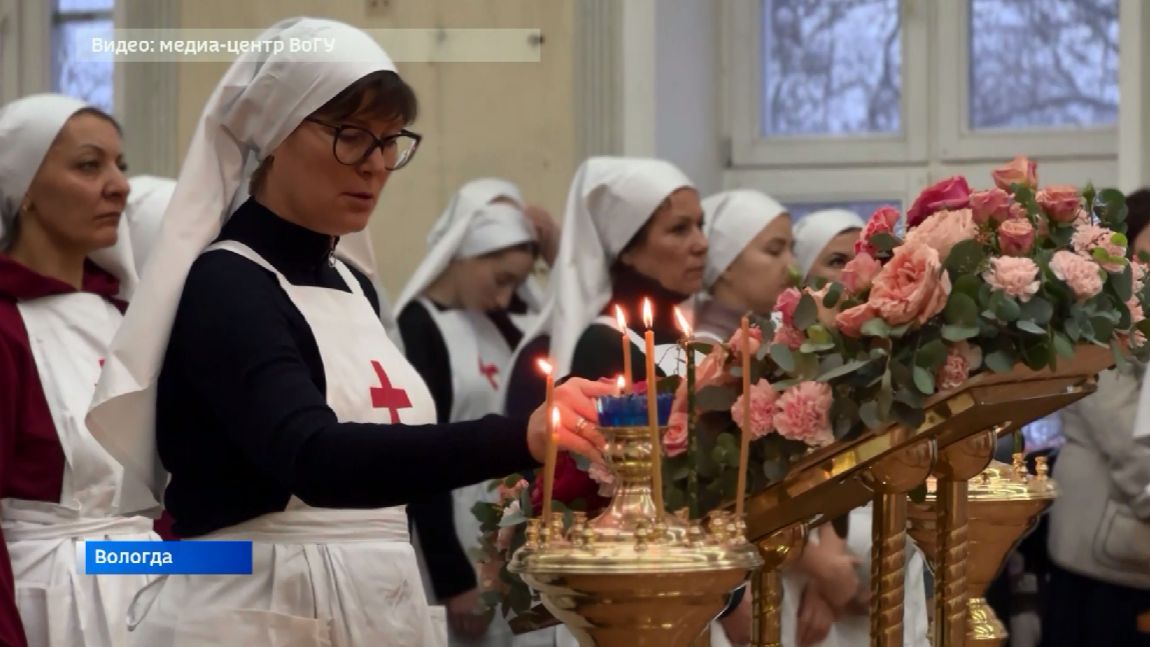 Придовомой храм осветили в Вологодском госуниверситете смотреть онлайн