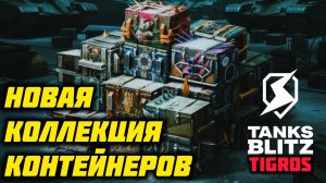 Новая Коллекция Контейнеров! Tanks Blitz