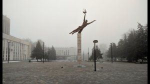 По Аршинцево туманным утром.