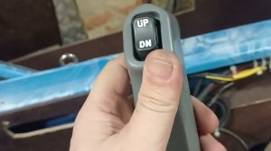 Установка кнопки трима, и электрика