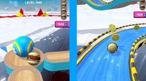 Going Balls  Super Speed run Gameplay New Update Level 1969 to 1972 Banana frenzy Race