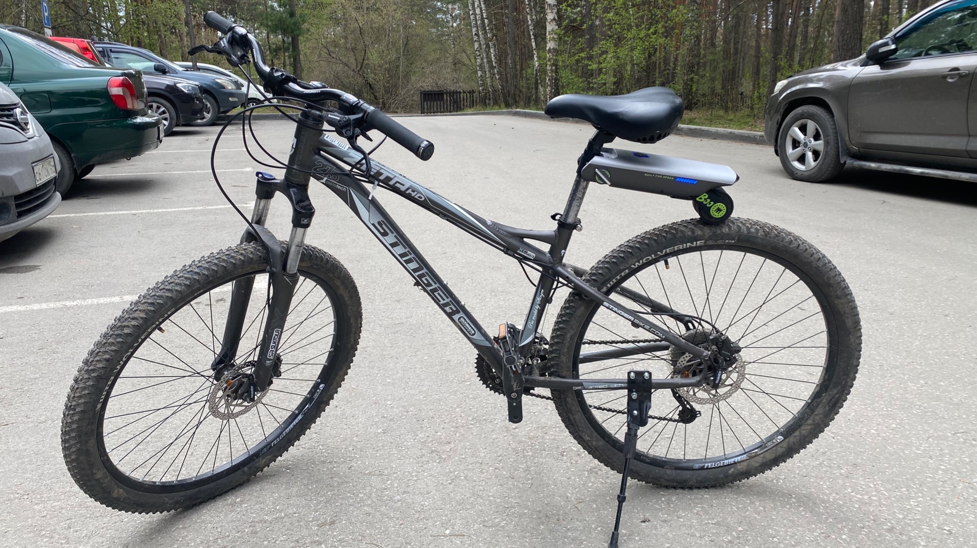 Тест электрического мотора (бустер) для велосипеда - Smart Assistant (Смарт Ассистент) от Эко Колесо смотреть онлайн