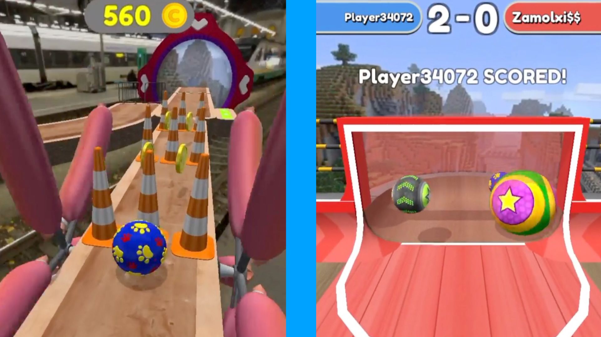 Going Balls Super Speed run Gameplay New Update Level 1953 to 1956 Race Goal ball Banana frenzy смотреть онлайн