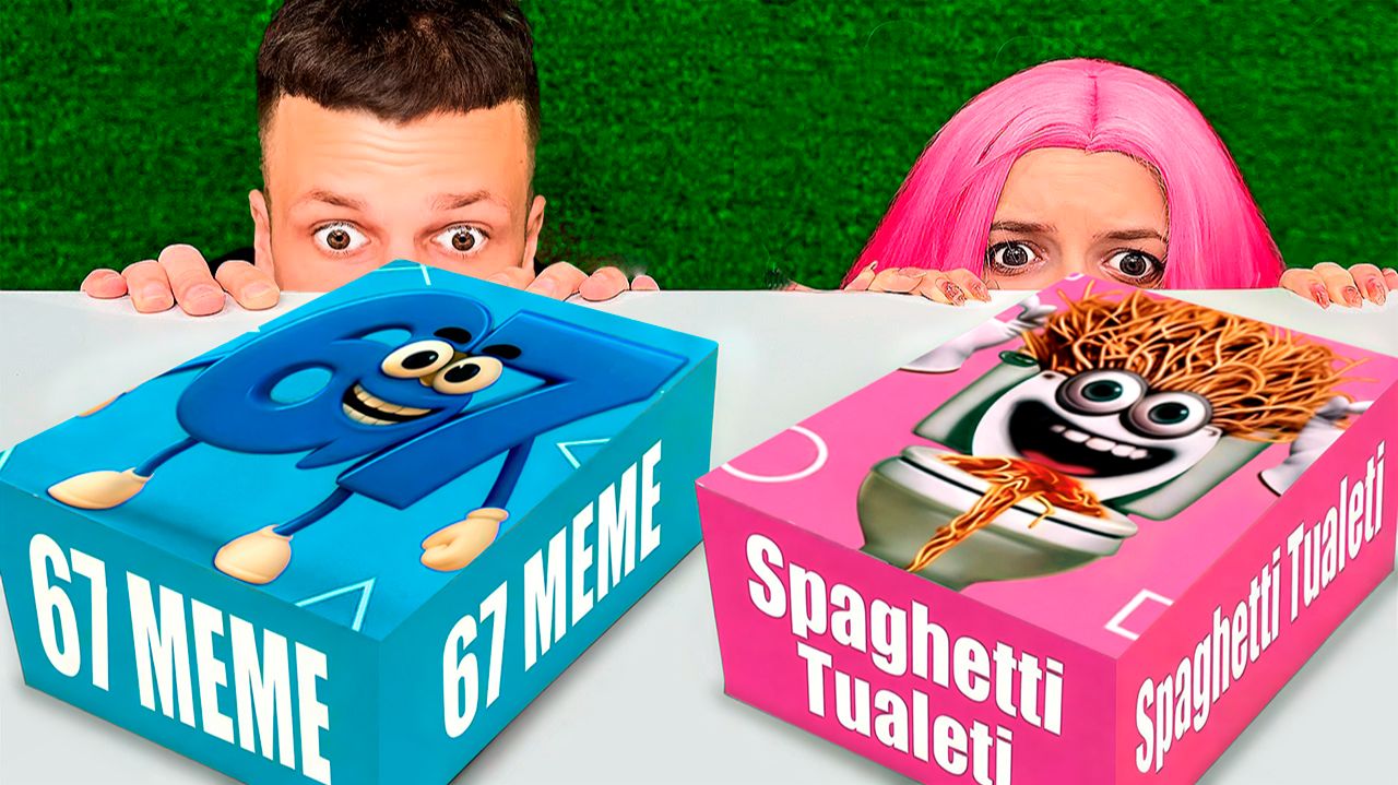 не открывай лего набор 67 MEME и STEAL A BRAINROT в 3:00 ночи ! смотреть онлайн