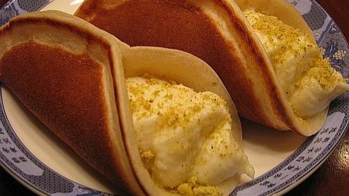 Катаеф ✧ Арабские блинчики с заварным кремом