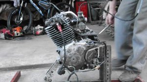 Работа двигателя Honda MD18E TLR250 (9).