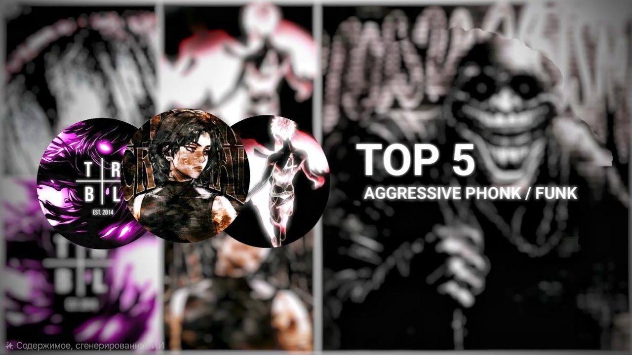 Top 5 Phonk #phonk #funk #фонк