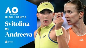 25.01.2026 | ОБЗОР ИГРЫ | Элина Свитолина - Мирра Андреева | 4-й круг | AO 2026 | Highlights