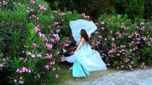 Восточный танец с шалью (поставка и исполн. И. Ковалёва, съемка К. Калашникова, музыка А. Куповец)