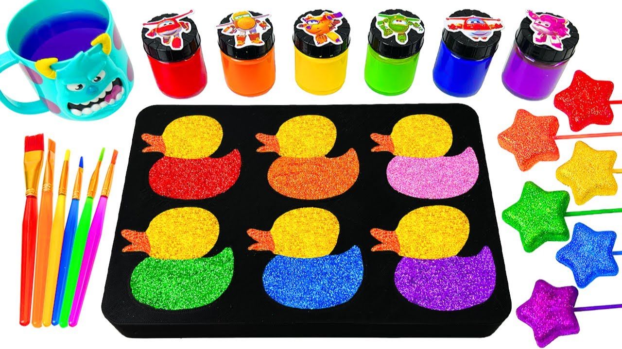 ИГРАЕМ В ЦВЕТНЫЕ СЛАЙМЫ ЗАЛИВАЕМ В ФОРМЫ УТОЧЕК ВИДЕО ДЛЯ ДЕТЕЙ ДЕТСКИЙ КАНАЛ ИГРАЛКИ-ЗАЛИПАЛКИ смотреть онлайн