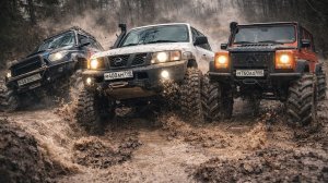 КТО ВЫЖИВЕТ? Оффроуд Монстры Гелик Nissan Patrol или Уаз Патриот