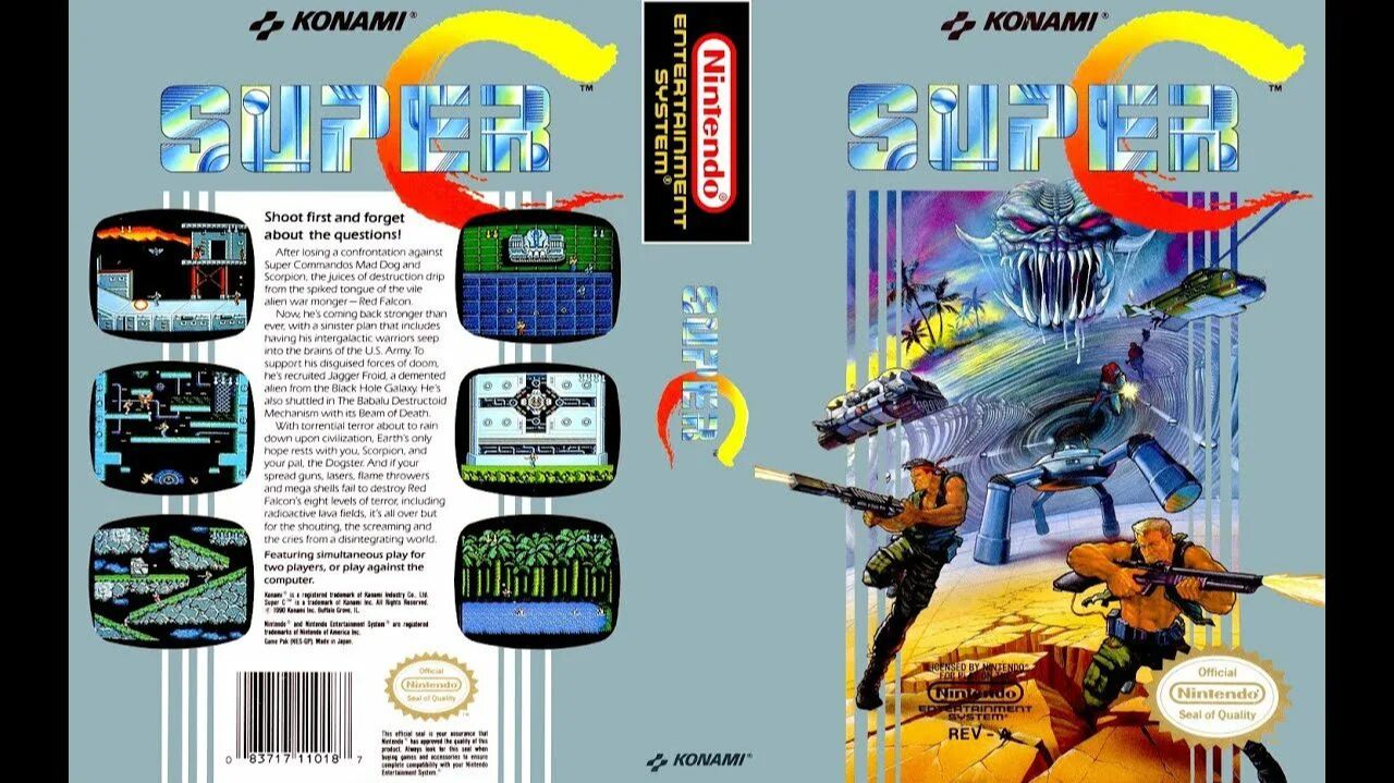 Super C (NES) смотреть онлайн