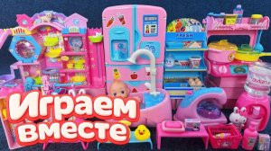 АСМР ИГРУШКИ ДЛЯ ДЕТЕЙ 🟢 ИГРАЕМ В ИГРУШКИ ДЛЯ ДЕТСКОГО МАГАЗИНА И КУКОЛЬНОГО ДОМИКА