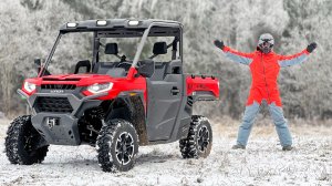 Впервые на экране! Самый доступный грузовой мотовездеход Loncin Uwolf 1000