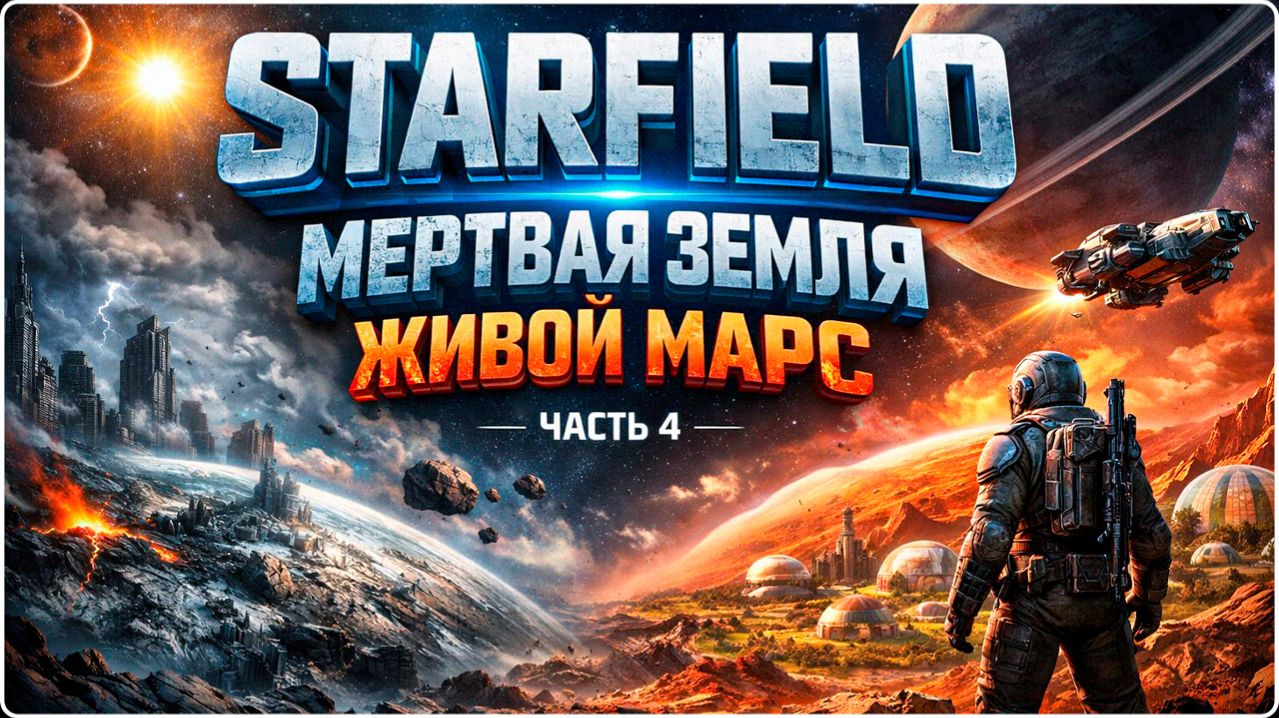 Starfield - Мертвая Земля Живой Марс - Часть 4 смотреть онлайн