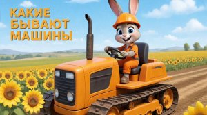 Обучающий мультфильм для детей. Какие бывают машинки