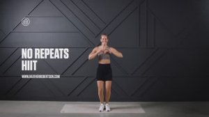 30 MIN NO REPEATS HIIT Workout (No Equipment) - Heather Robertson