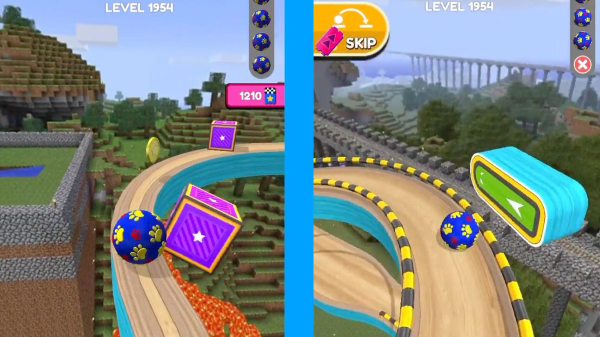 Going Balls Super Speed run Gameplay New Update Level 1954 смотреть онлайн