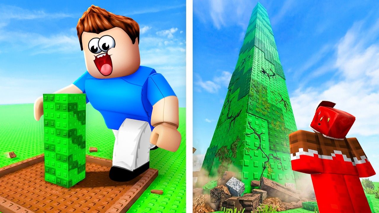 ЧЕМ ВЫШЕ СТЕБЕЛЬ — ТЕМ БОЛЬШЕ ДЕНЕГ! 🤯 ROBLOX смотреть онлайн