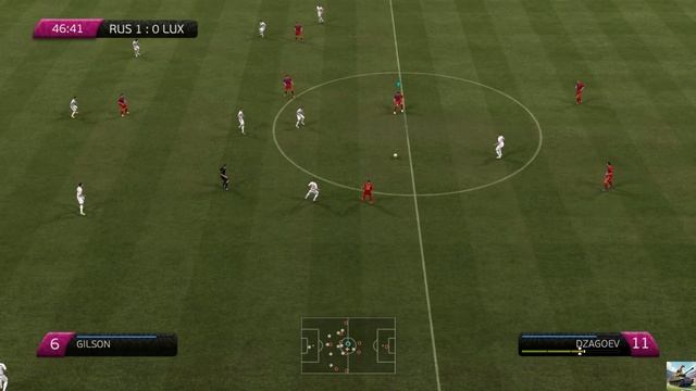 Fifa 12 Отборочные ЧМ 2006 Реконструкция Россия - Люксембург