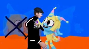 Обнялся с Яттой. (сделано нейросетью)