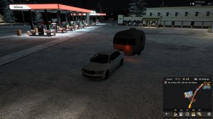 American Truck Simulator Едем по Америке! Едем на машине !  Везём игрушки! ч1