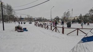 Тутаев, Ярославская область, Центральный Парк Январь 2026 года