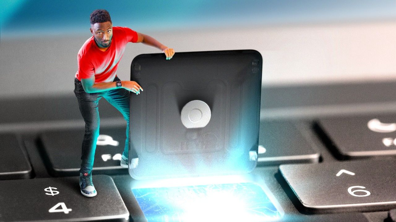 Я уменьшился до размеров чипа M5 смотреть онлайн