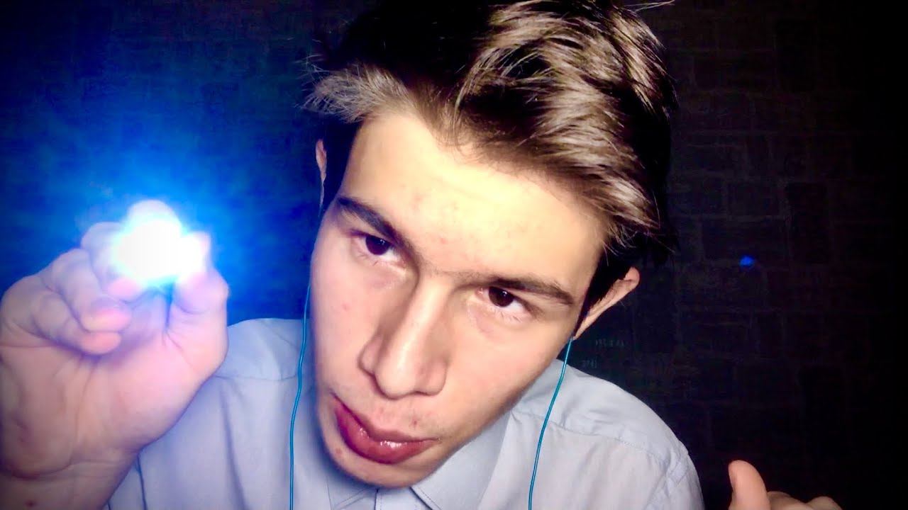 БЫСТРЫЙ ОСМОТР ТВОИХ ГЛАЗ АСМР | АСМР ДЛЯ СНА смотреть онлайн