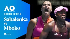 25.01.2026 | ОБЗОР ИГРЫ | Арина Соболенко - Виктория Мбоко | 4-й круг | AO 2026 | Highlights