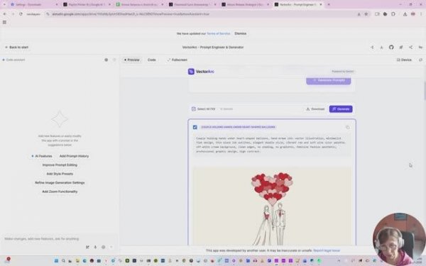 Как создать свое приложение в Google AI Studio